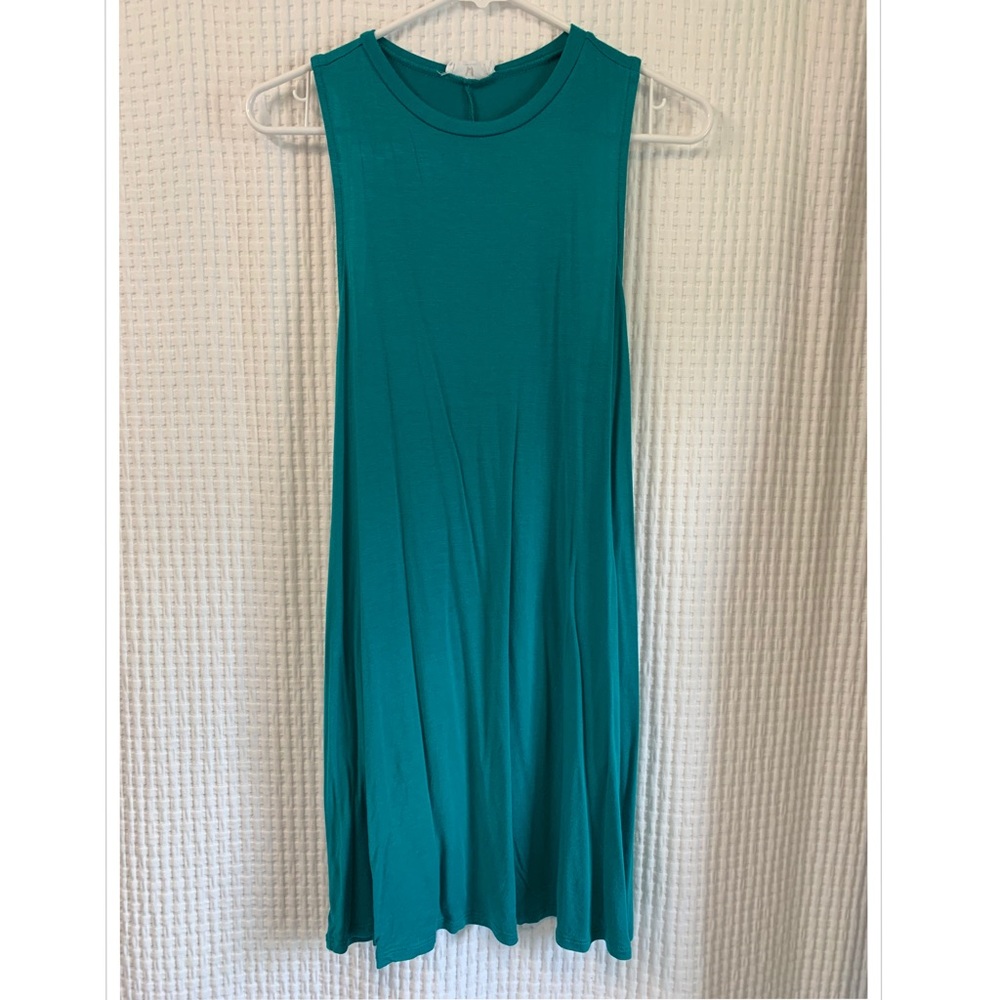 Amelia James teal tunic